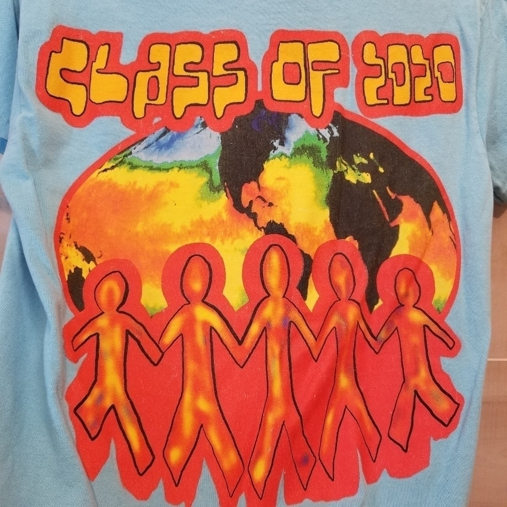 {S} Travis Scott Cactus Jack x LeBron James Tee Shirt Class of 2020 TV Special